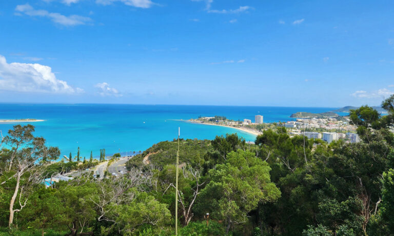 Ausblick auf Noumea