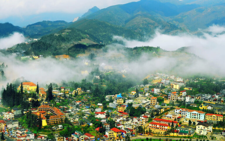 Ausblick auf Sapa