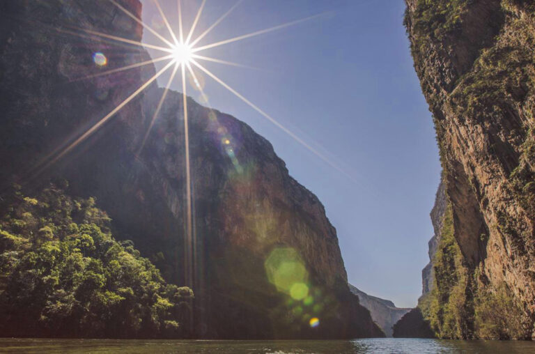 Bootsfahr durch den Sumidero-Canyon