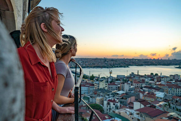 Blick auf Istanbul