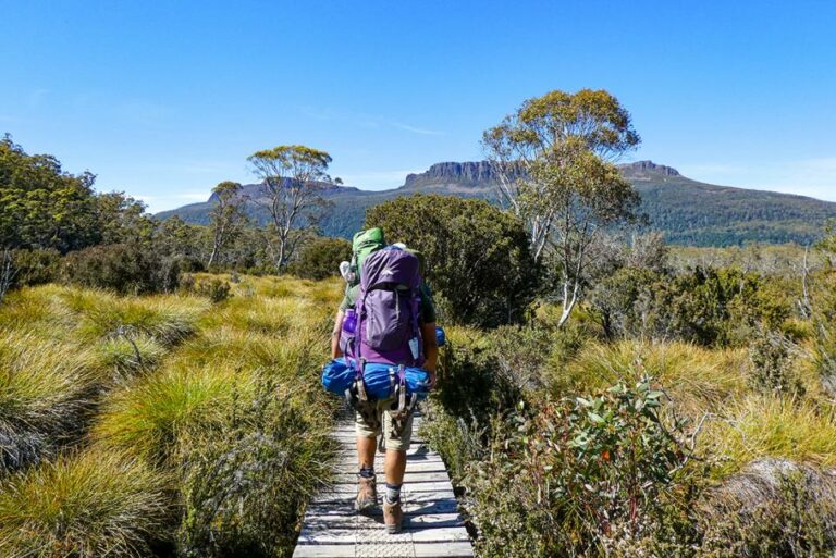 Wandern auf dem Cradle Mountain Overland Track