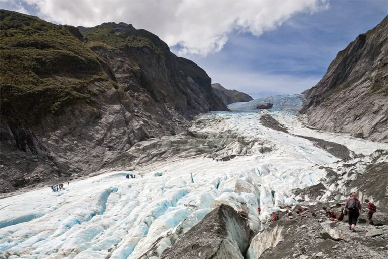 Eindrucksvoller Franz Josef Gletscher