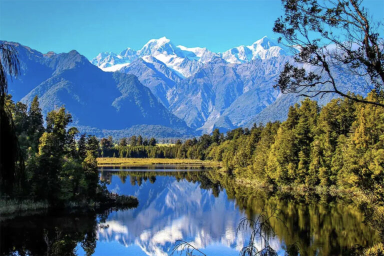 Idyllischer Lake Matheson