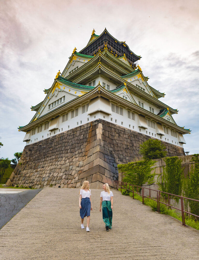 Die Burg von Osaka