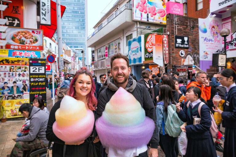 In Tokios Stadtteil Harajuku ist alles bunt und verrückt