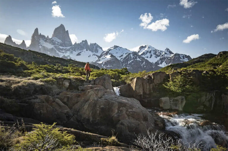 Fitz Roy thront im Hintergrund