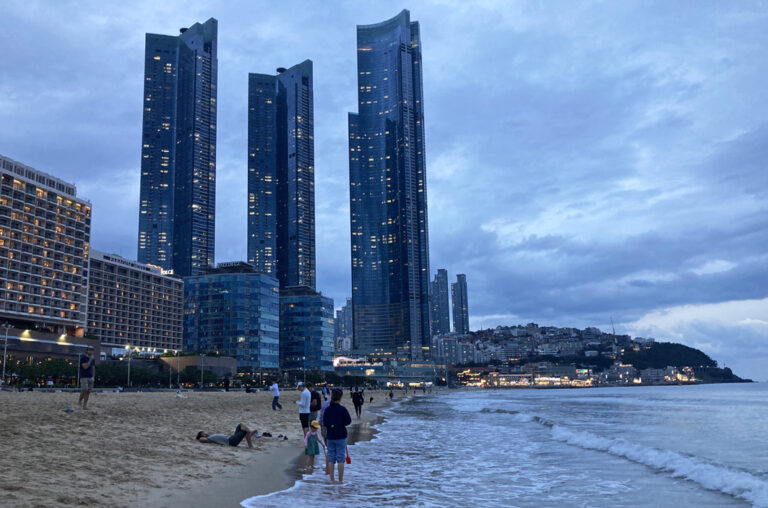 Haeundae Beach in Busan