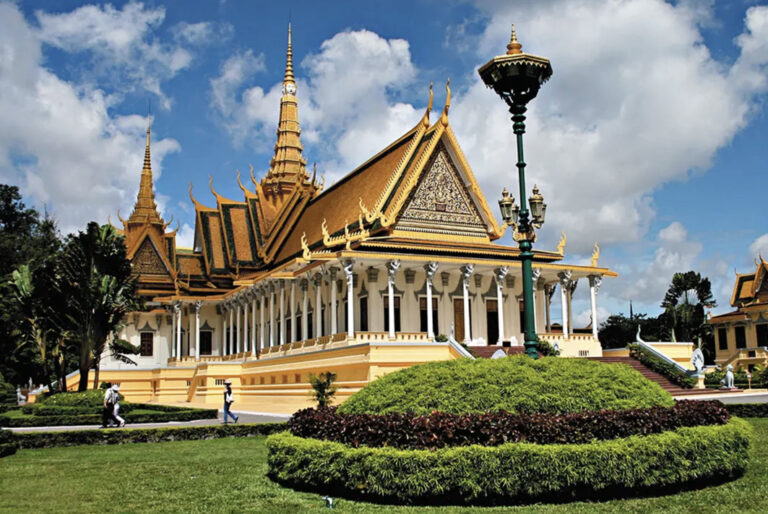 Der Königspalast von Phnom Pehn