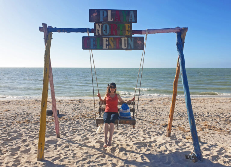 Schaukeln am Strand