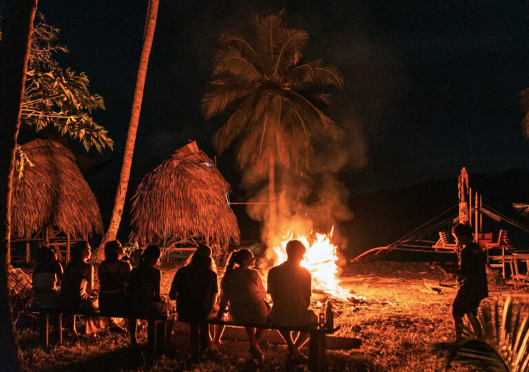 Lagerfeuer am Strand