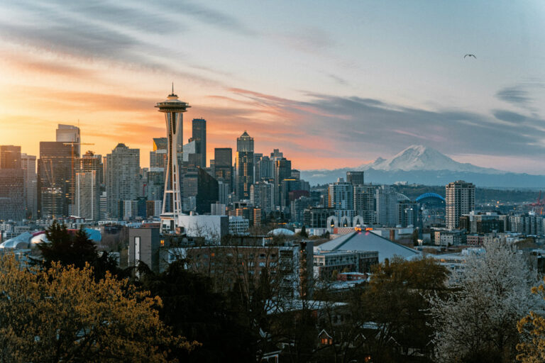 Die Skyline von Seattle