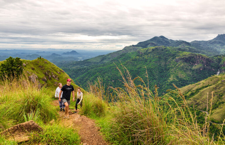 Unterwegs zum Little Adam's Peak