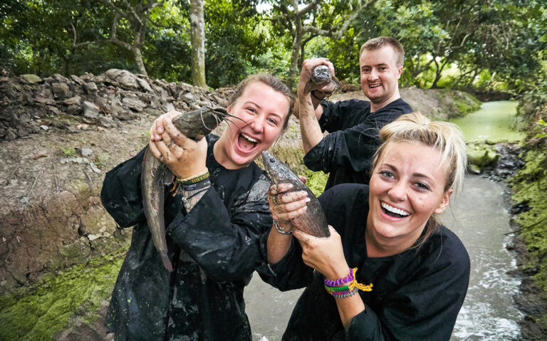 Mud Fishing ist einfach ein Muss