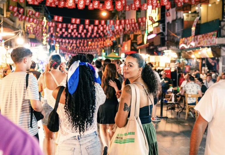 Die Straßen von Bangkok erkunden