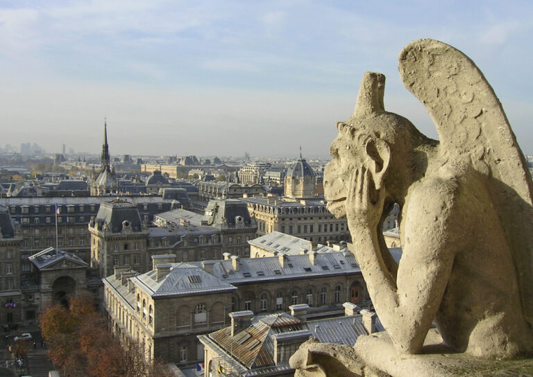 Blick über die Dächer von Paris