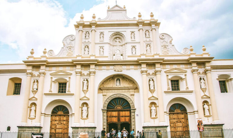 Die Kathedrale von Antigua