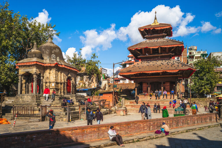 Der alte Königspalast am Durbar Square