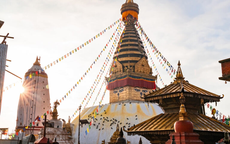 Swayambhunath Stupa in Kathmandu