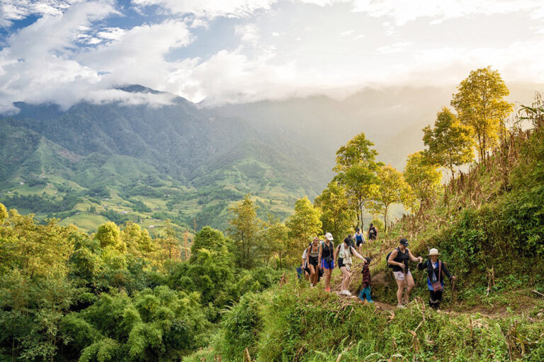 Wanderung in unberührter Natur