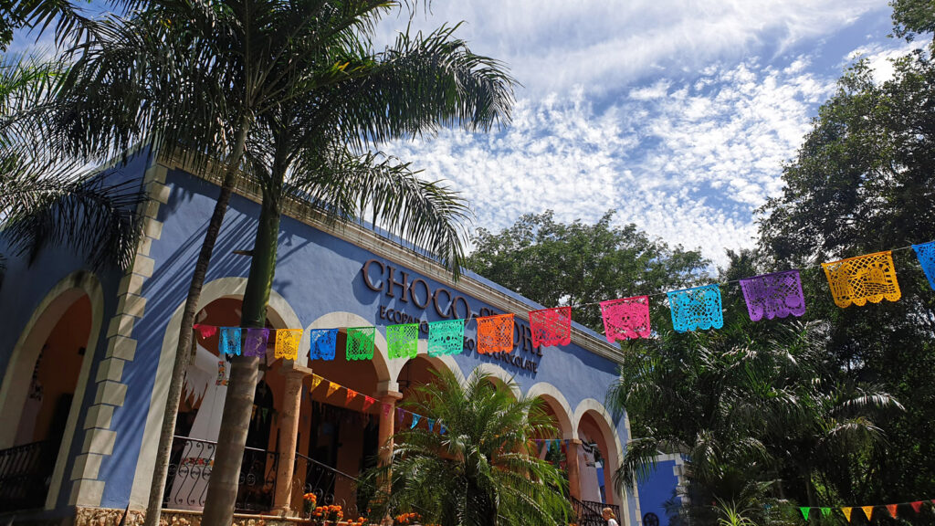 Schokoladenmuseum in Uxmal