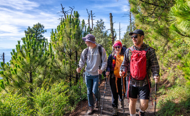 Wandern in unberührter Natur
