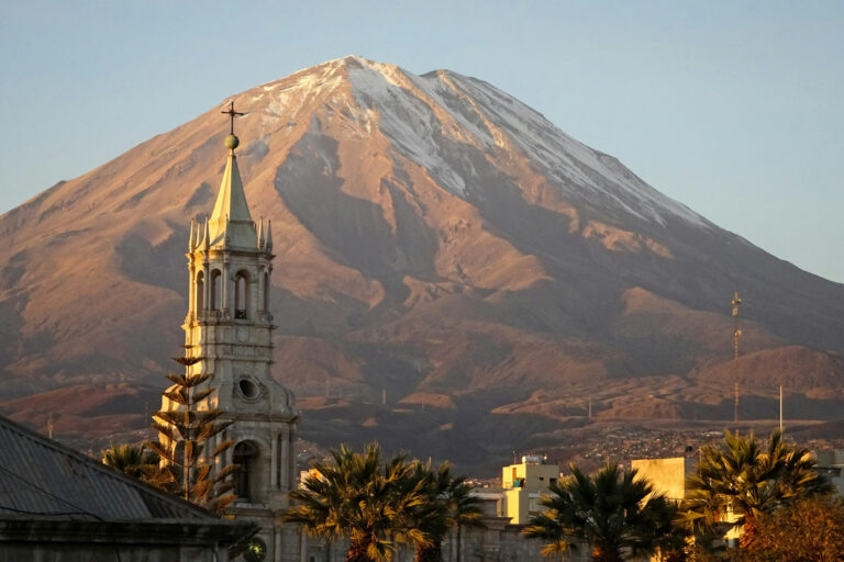 Die romantische Kolonialstadt Arequipa