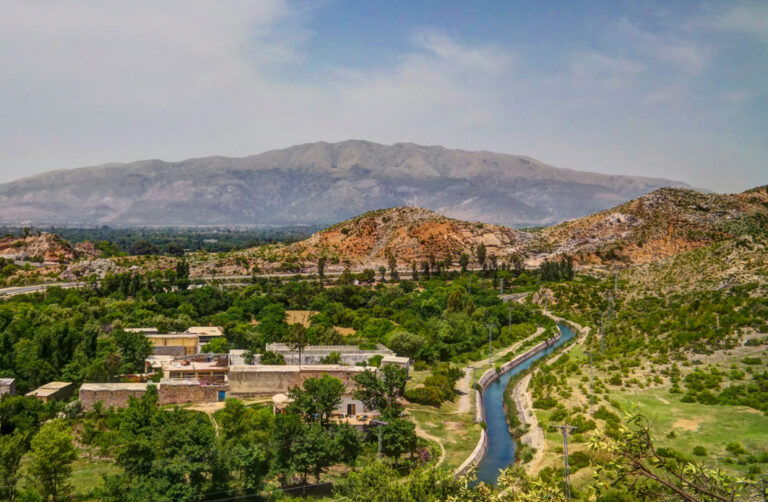 Blick auf Taxila