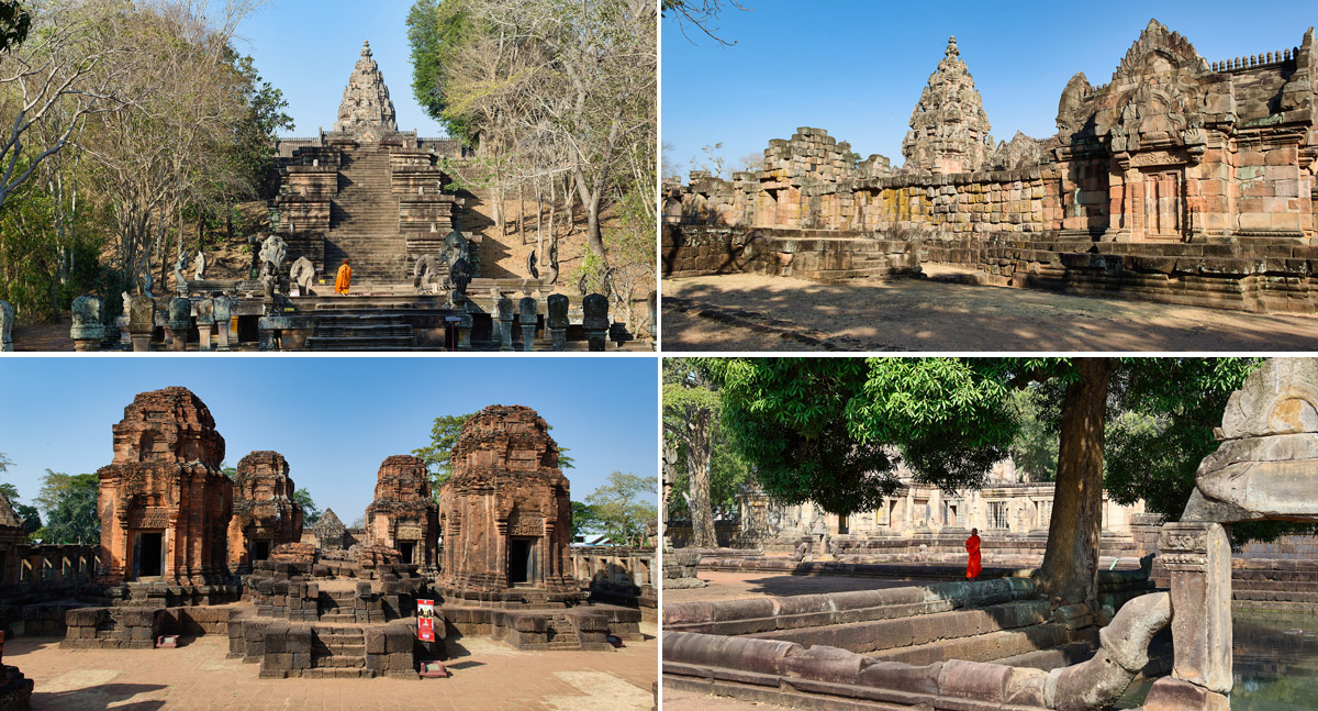 Collage Phanom Rung Historical Park