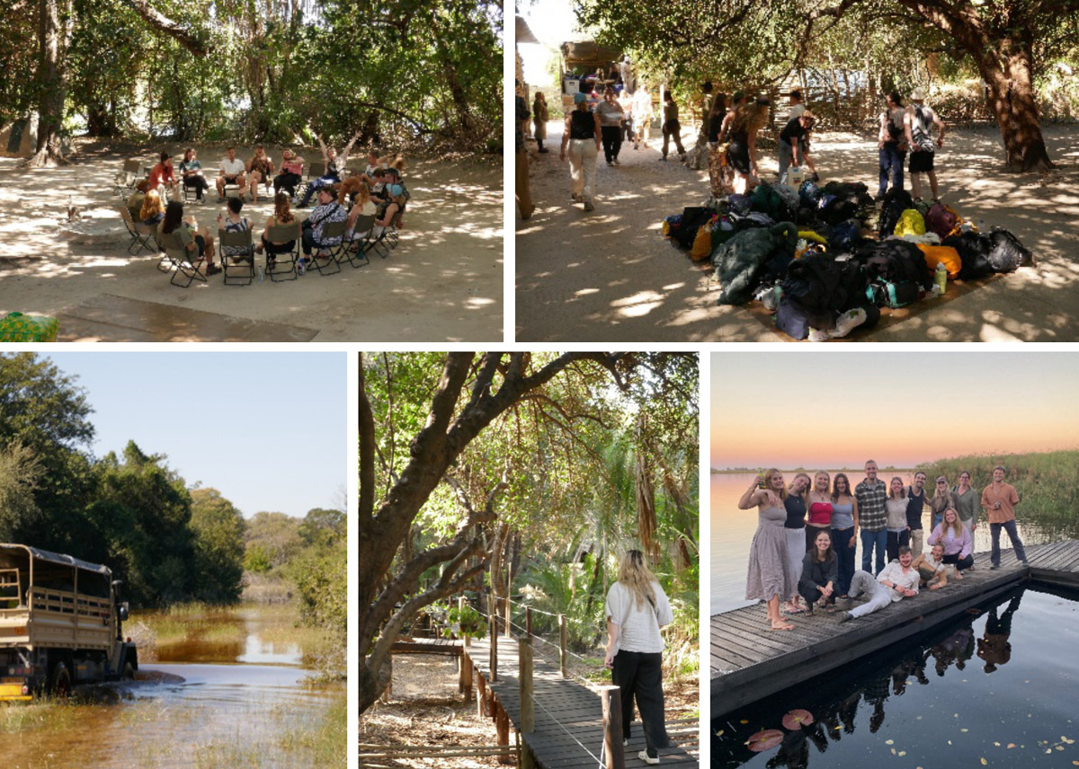Reisebericht Afrika Collage