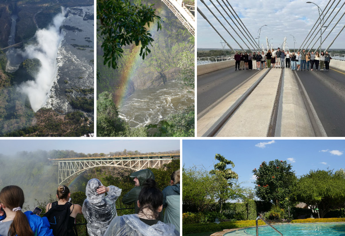 Reisebericht Afrika Collage