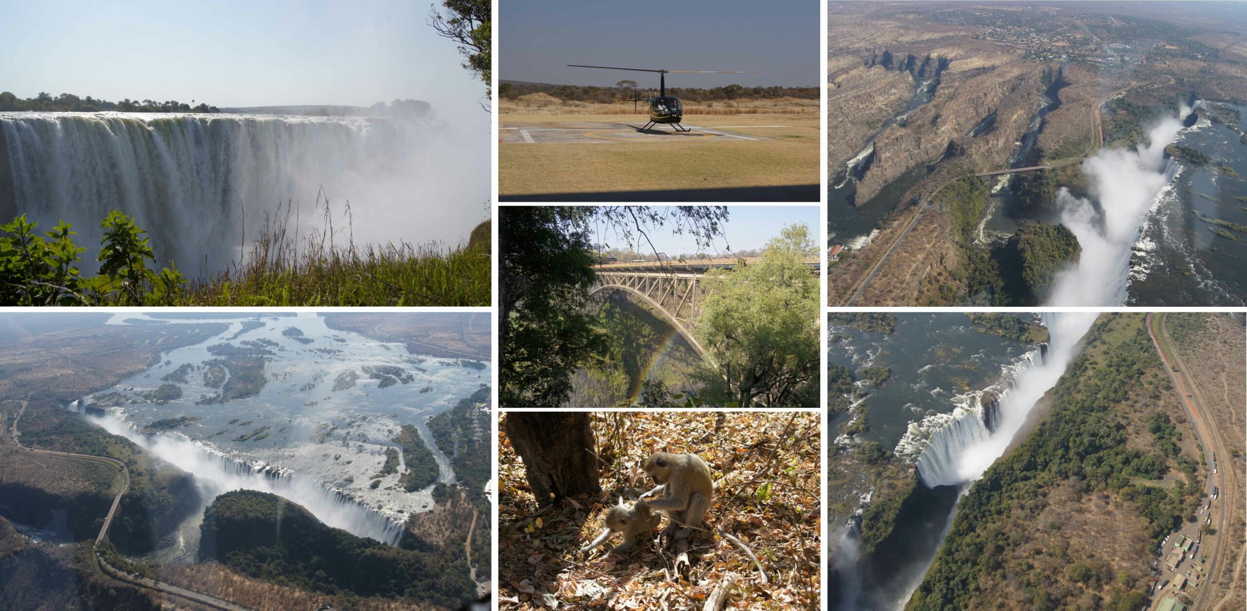 /Die beeindruckenden Victoriafälle