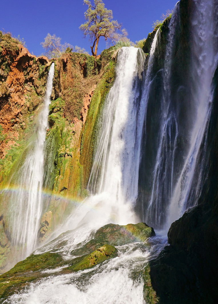 Beeindruckende Ouzoud-Wasserfälle