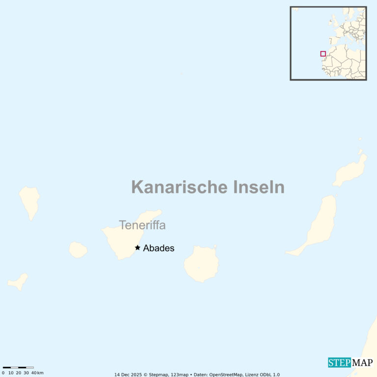 Karte für Freiwilligenarbeit: Tierschutz-Projekt auf Teneriffa