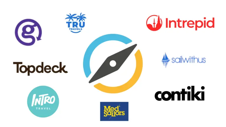 Logos der Partneranbieter von traveljunkies