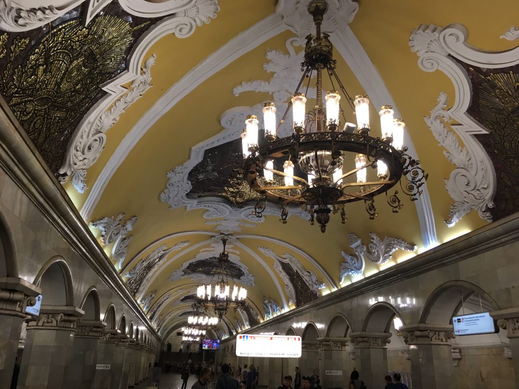 Bahnhof Moskau Transsibirische Eisenbahn traveljunkies