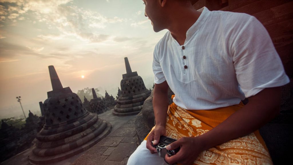 Borobudur Java Indonesien Erlebnisreise in der Gruppe traveljunkies