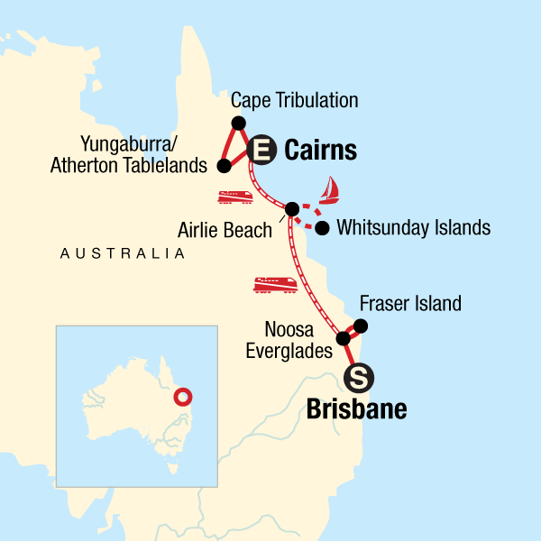 Queensland Erlebnisreise Strande Segeln Traumzeit Traveljunkies Tours