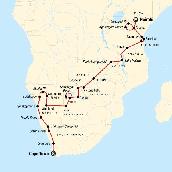 Highlights Des Sudlichen Afrikas Nordwarts Traveljunkies Tours