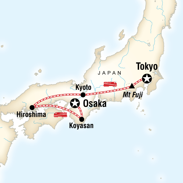 Geführte Rundreisen Japan - das Land der Geishas entdecken | Berge & Meer