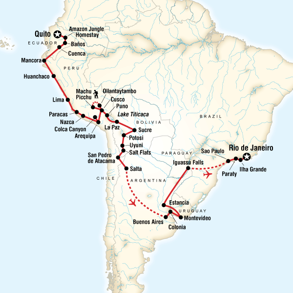 Zwischen Anden und Amazonas. Reisen in Brasilien, Argentinien, Paraguay, Uruguay [engel-27882] main image 0