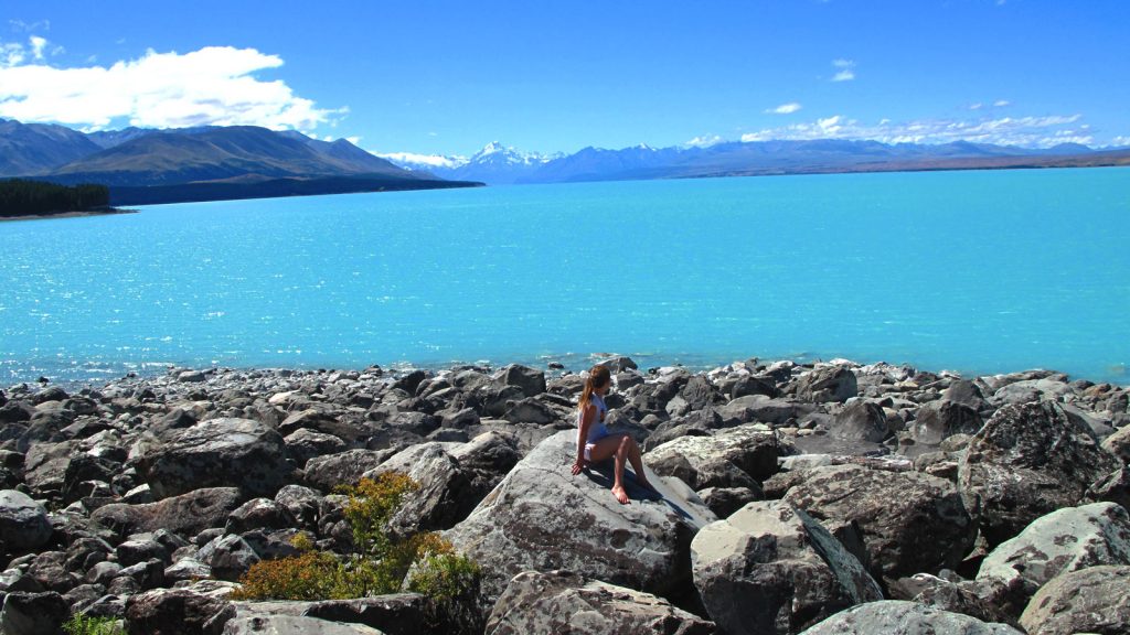 Lake Pukaki aktive Gruppenreise Neuseeland traveljunkies