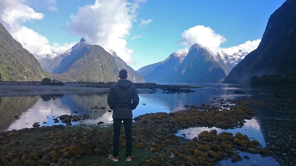 Milford Sound aktive Gruppenreise Neuseeland traveljunkies