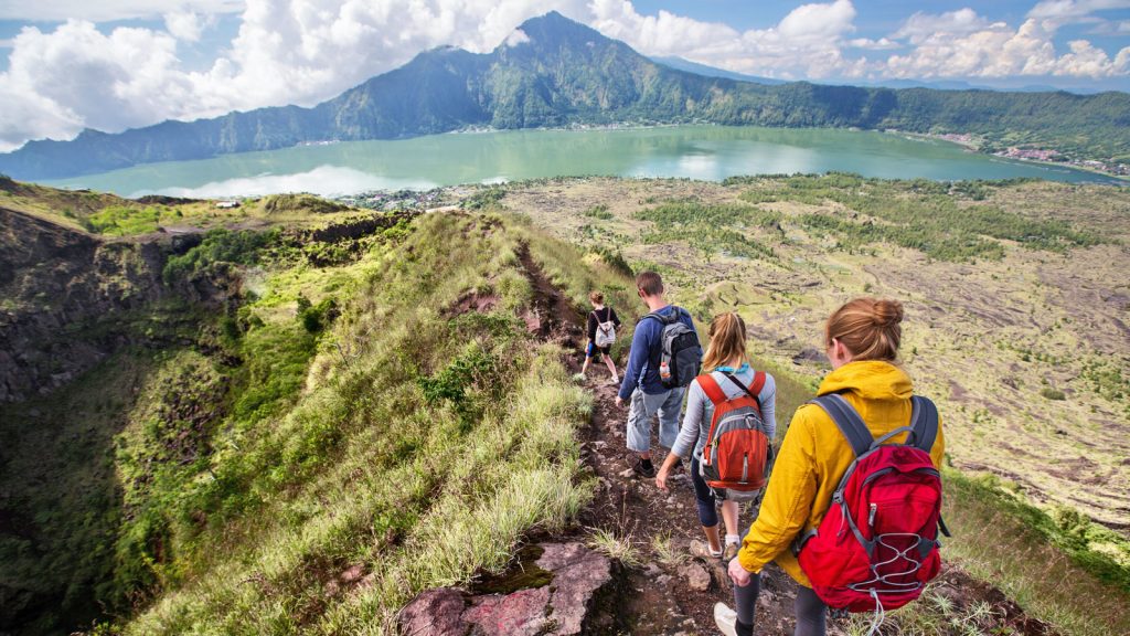 Mount Batur Bali Rundreise in der Gruppe traveljunkies