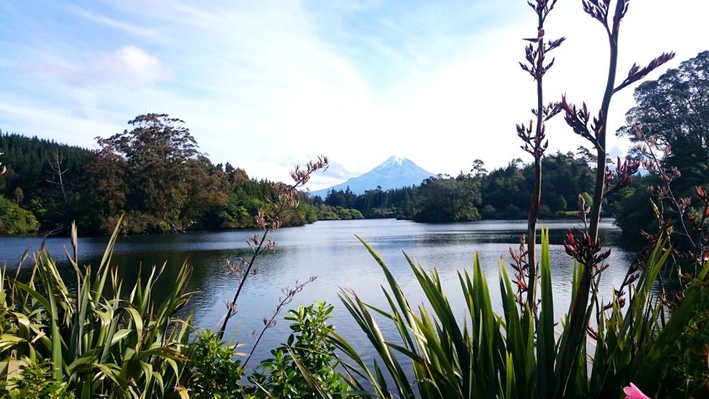Mount Taranaki aktive Gruppenreise Neuseeland Nordinsel traveljunkies