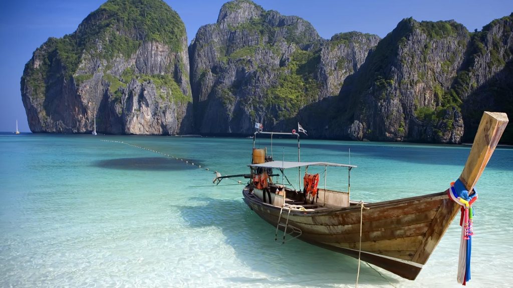 The Beach auf Koh Phi Phi in Thailand