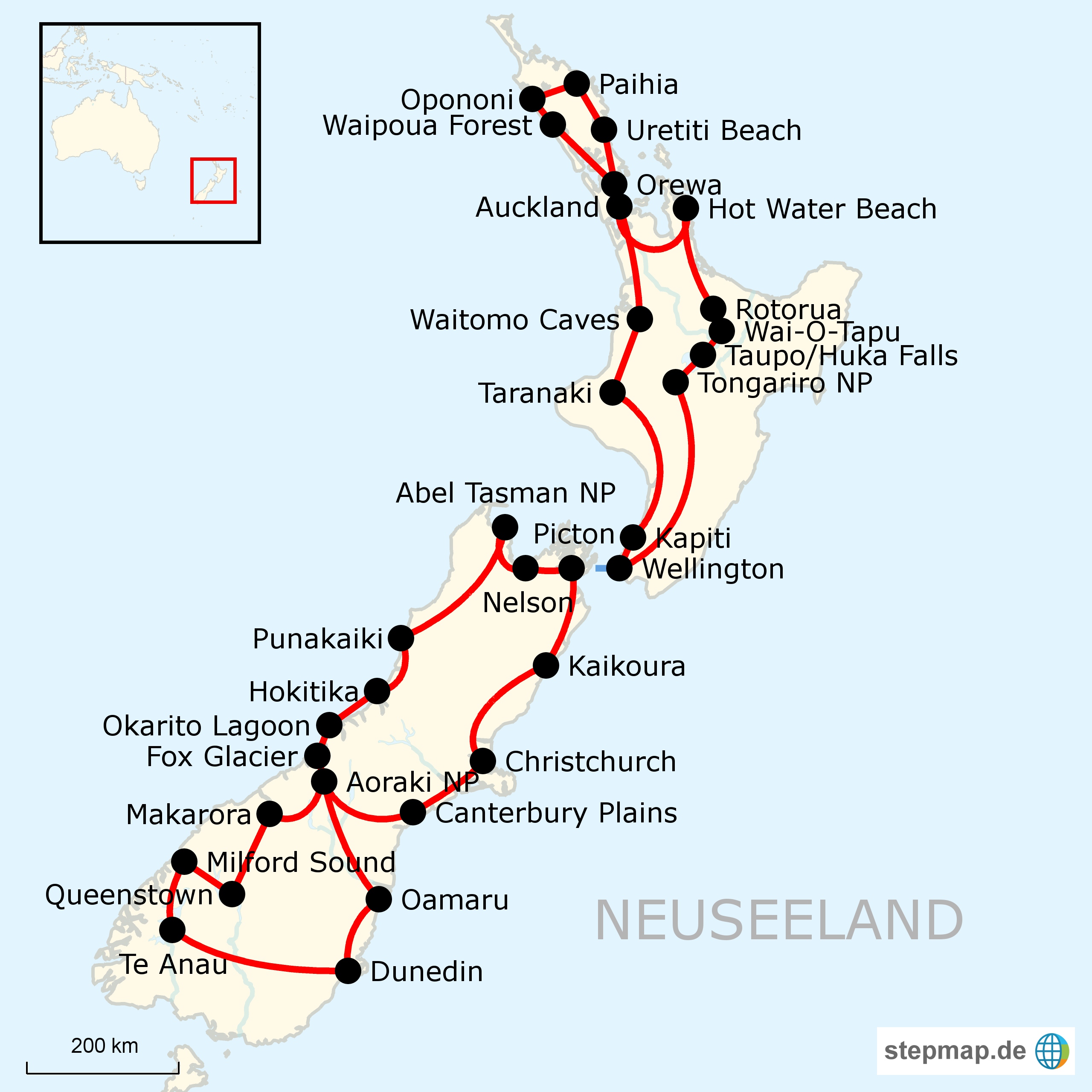 Neuseeland allumfassend I | traveljunkies.tours