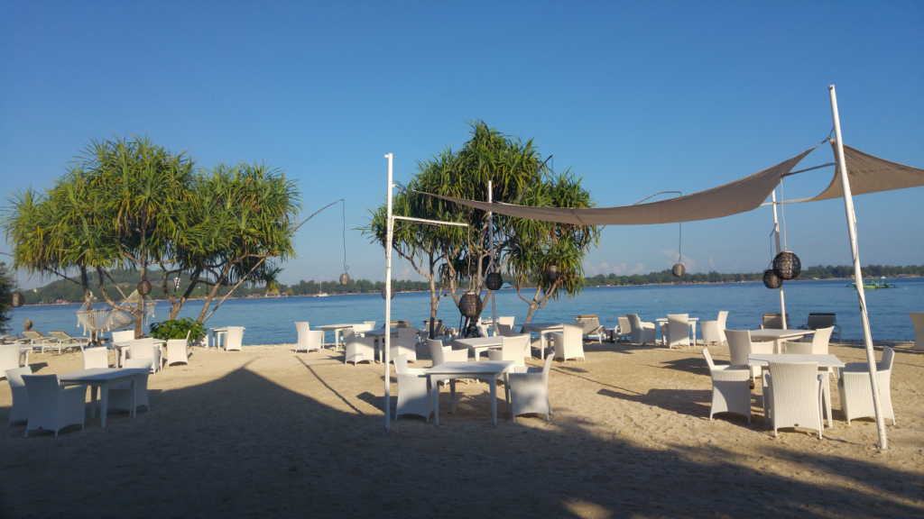 Strand von Gili Meno